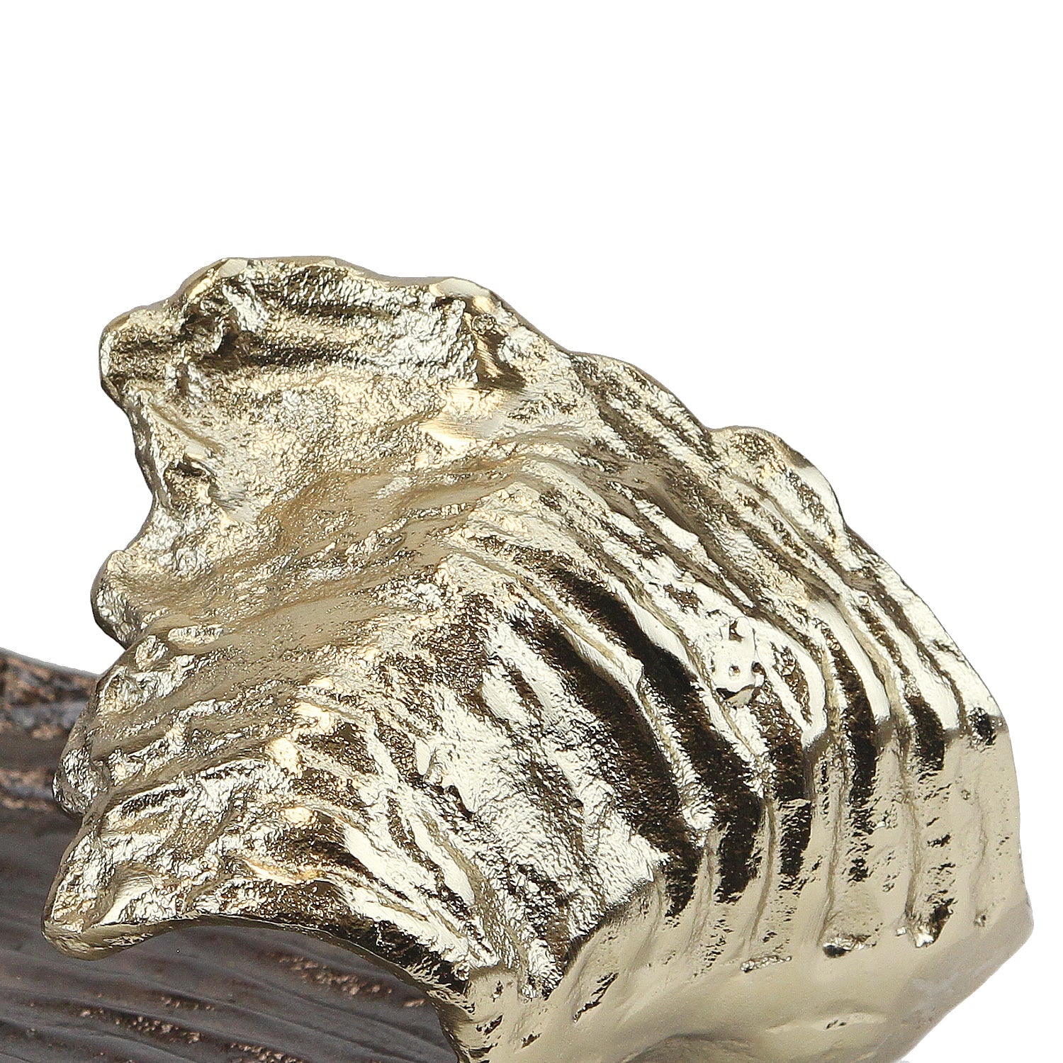 Galore Home Metal Platter vassoio scultura bronzo