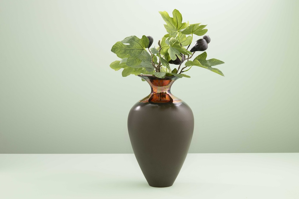 Ceramica Gatti 1928 Riflesso Marsili vaso 35 cm a riflessi