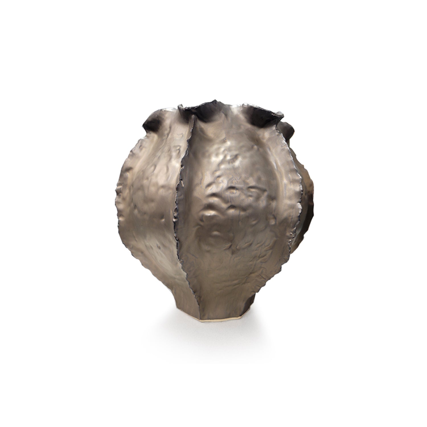 Galore Home Rooted Elegance vaso ceramica nero satinato