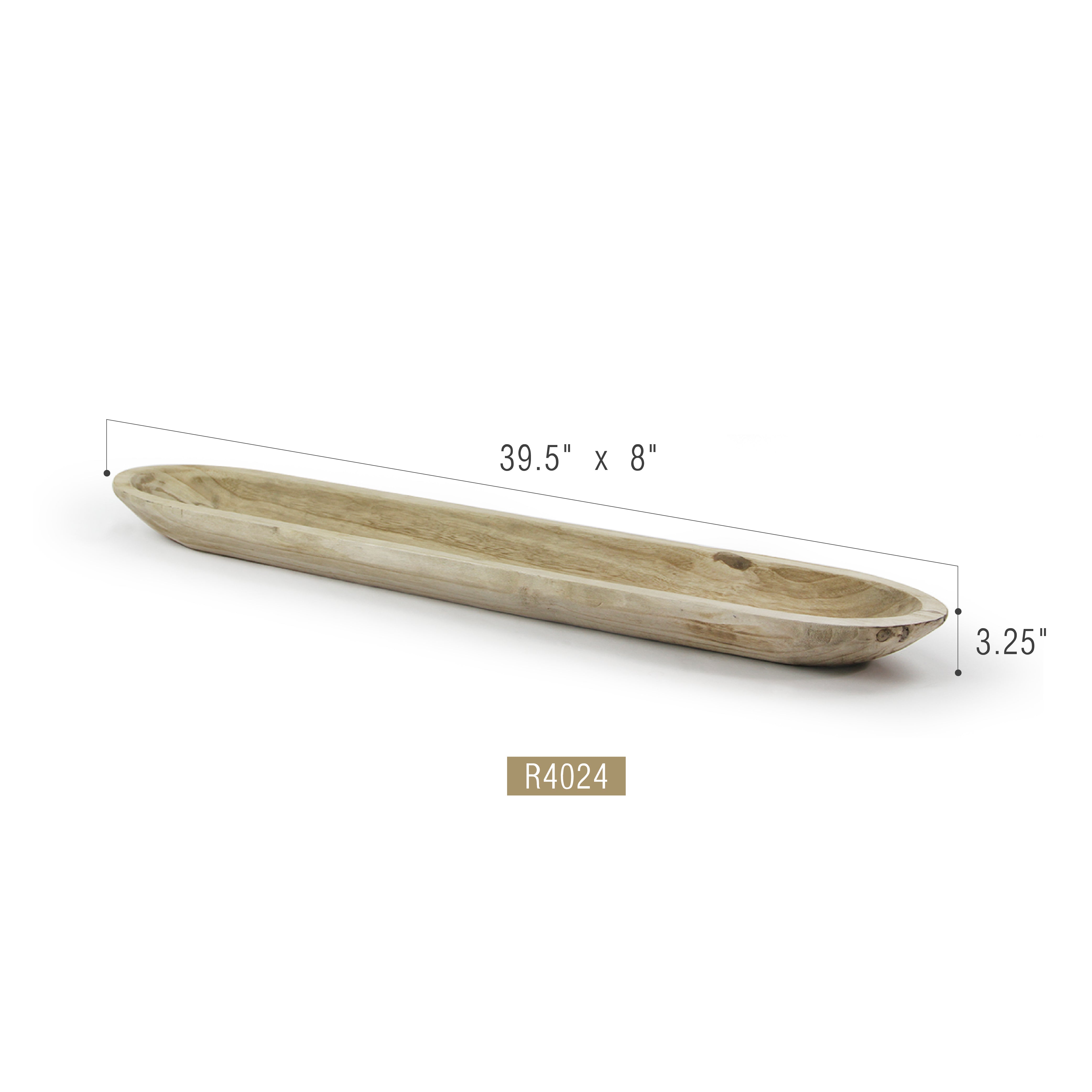 Galore Home Arca centrotavola legno gondola 100 cm