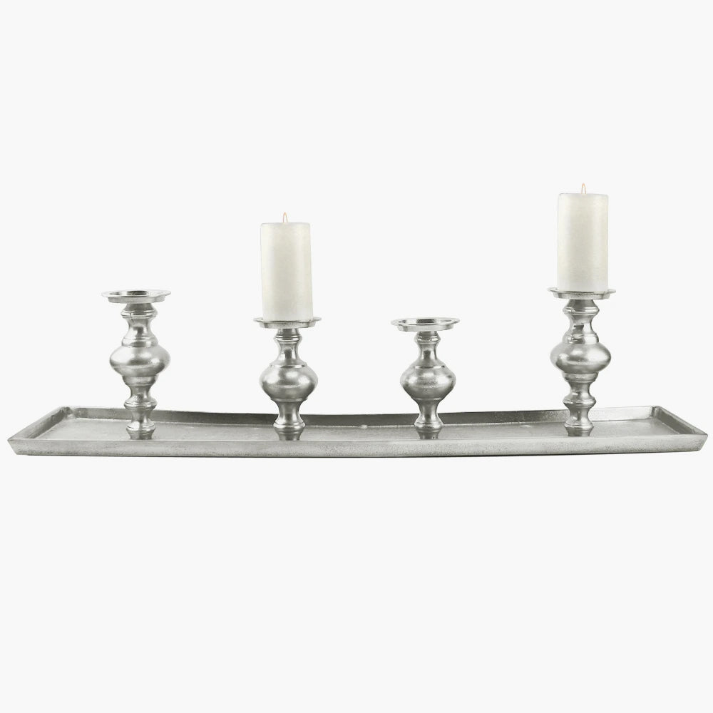Galore Home Candle Centerpiece portacandele oro