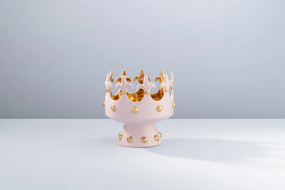 Ceramica Gatti 1928 Queen Carla Media LC001M corona oro