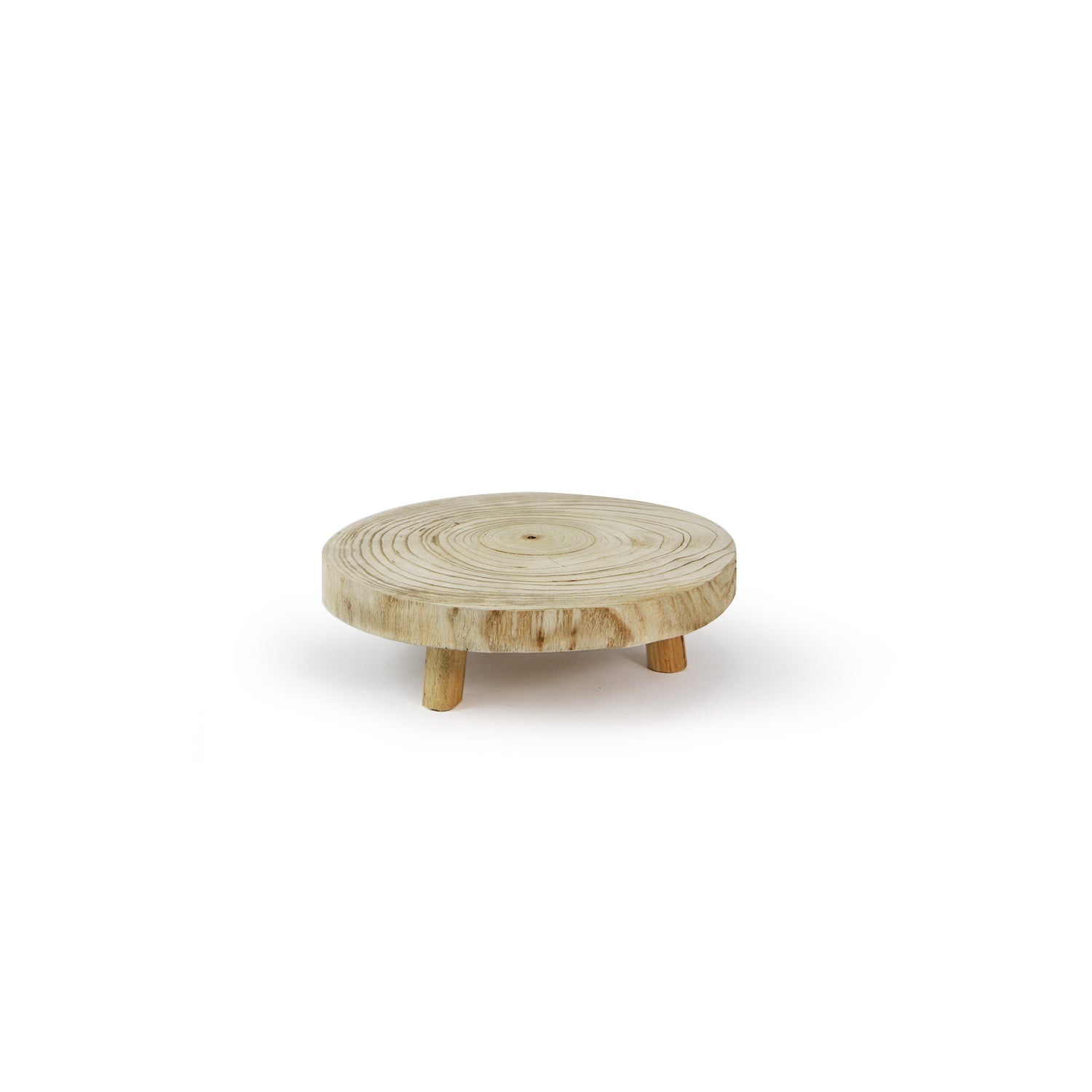 Galore Home Trinity R4029 alzata legno naturale 25 cm