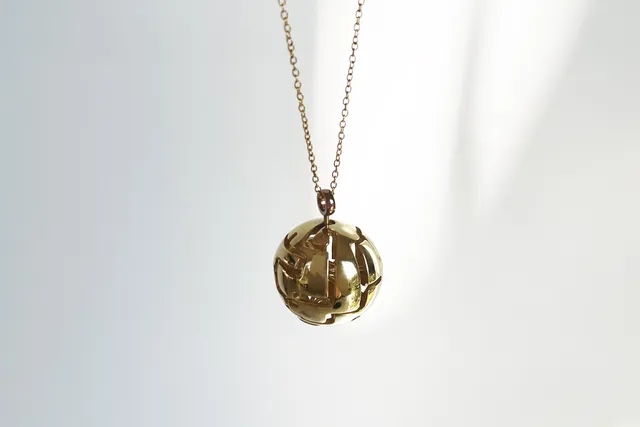Cyrcus Design Viaduscita collana oro giallo 18kt