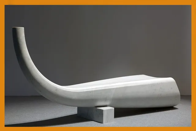 Cyrcus Design Play Panca panca sonora marmo Carrara 260 cm