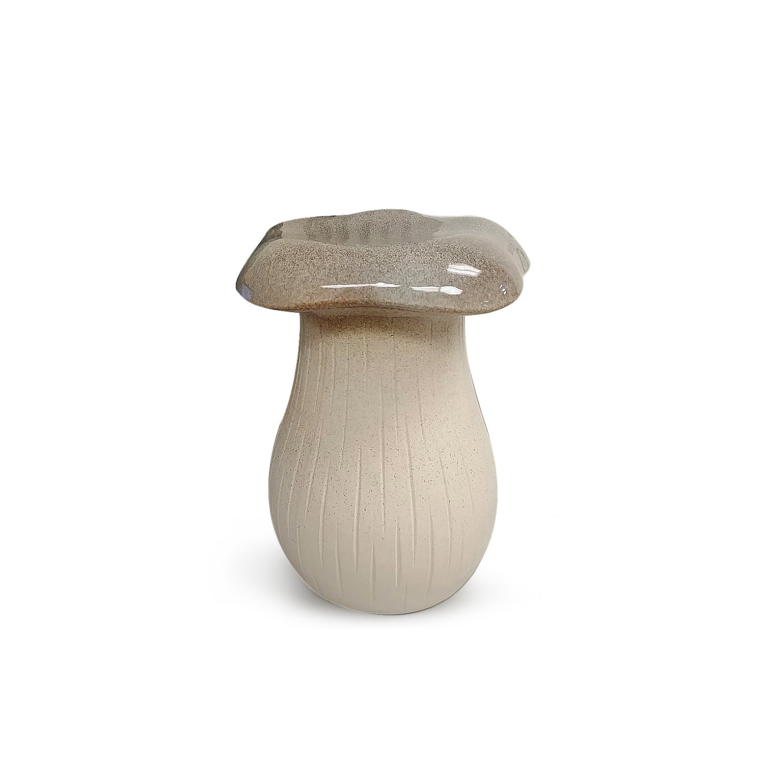Galore Home Mushroom sgabello ceramica Beige 45 cm