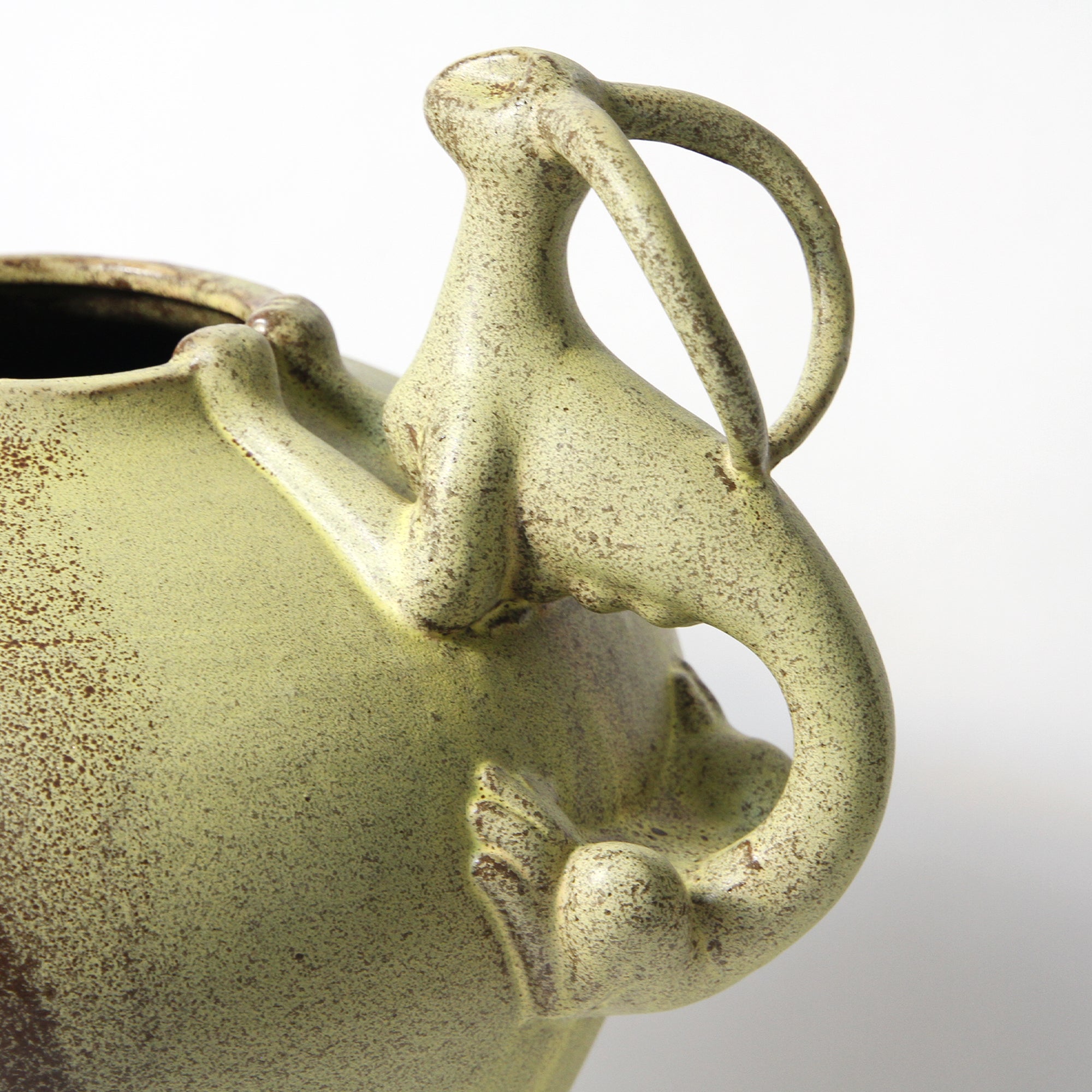 Galore Home Guardian vaso ceramica senape 46 cm