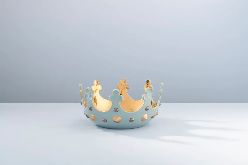 Ceramica Gatti 1928 Queen Angela LC010 corona oro