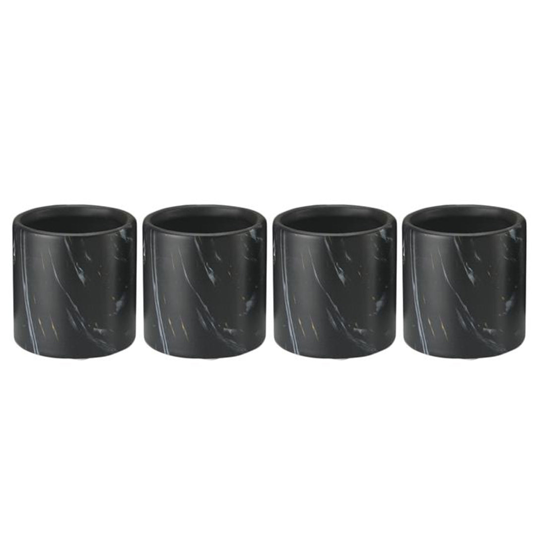 Galore Home Marble Pot portavaso ceramica bianco medium