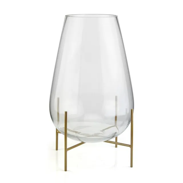 Galore Home Blooming terrario vetro Small con supporto