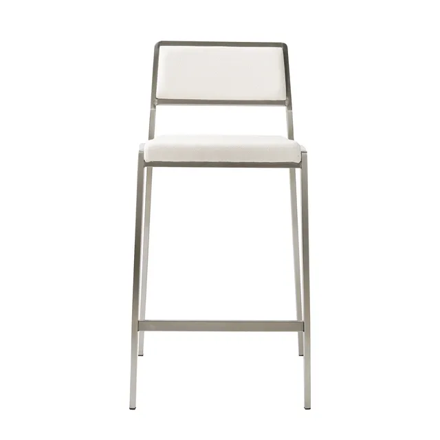 Galore Home Sleekline sgabello beige set 2 velluto