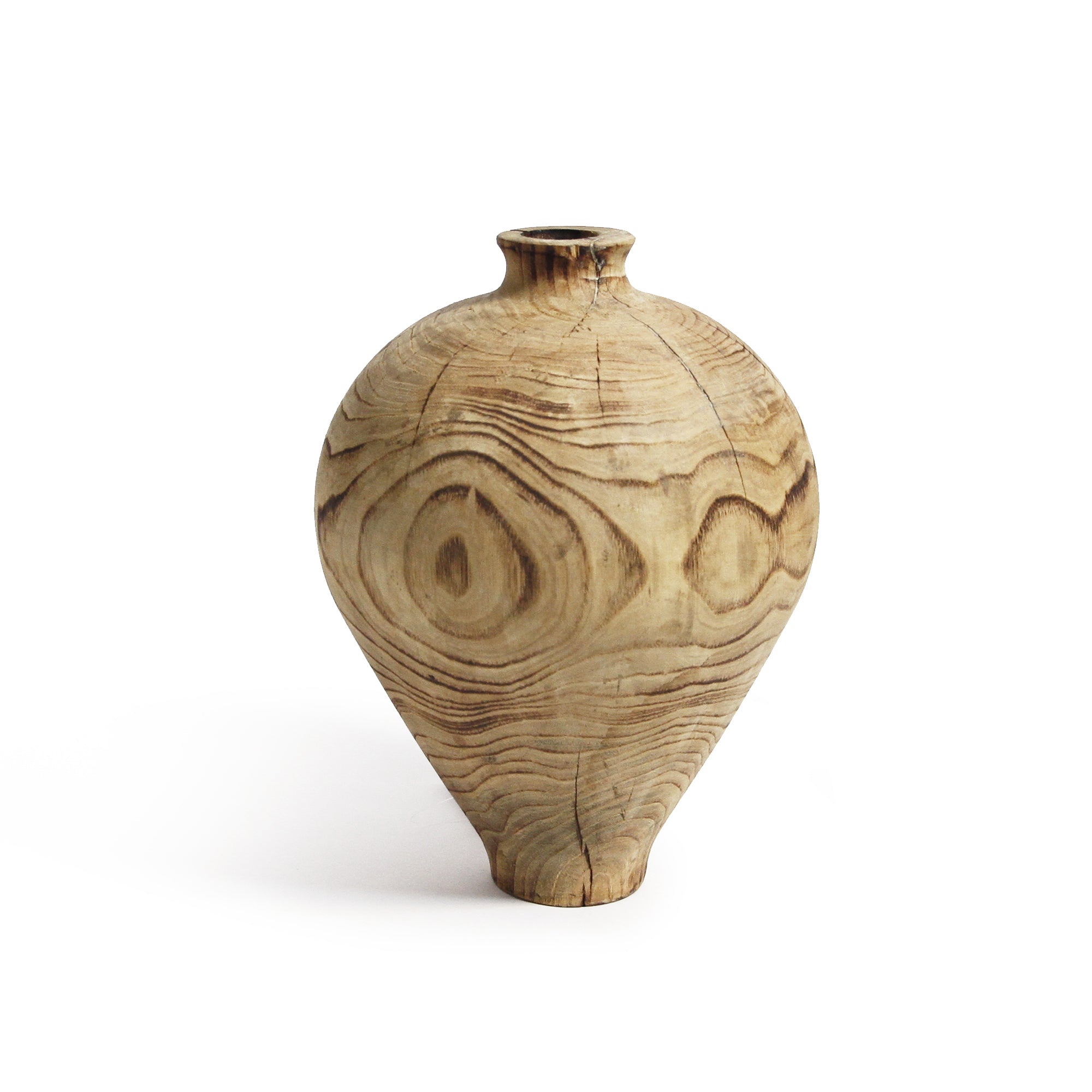 Galore Home Solace vaso legno naturale 18 cm
