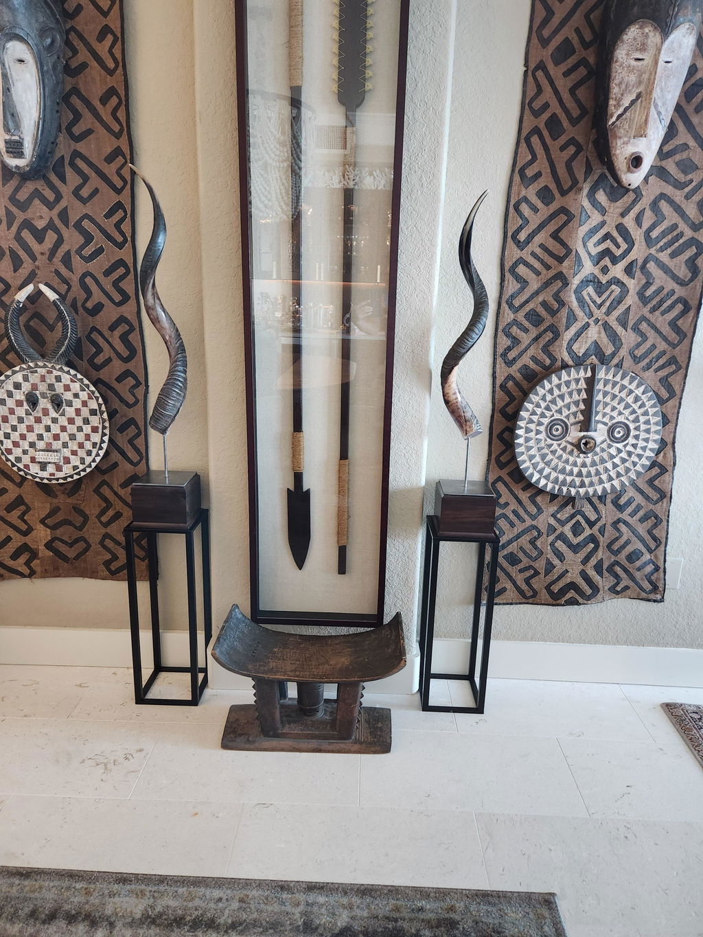 Galore Home 11-4205 colonna metallo Large oro