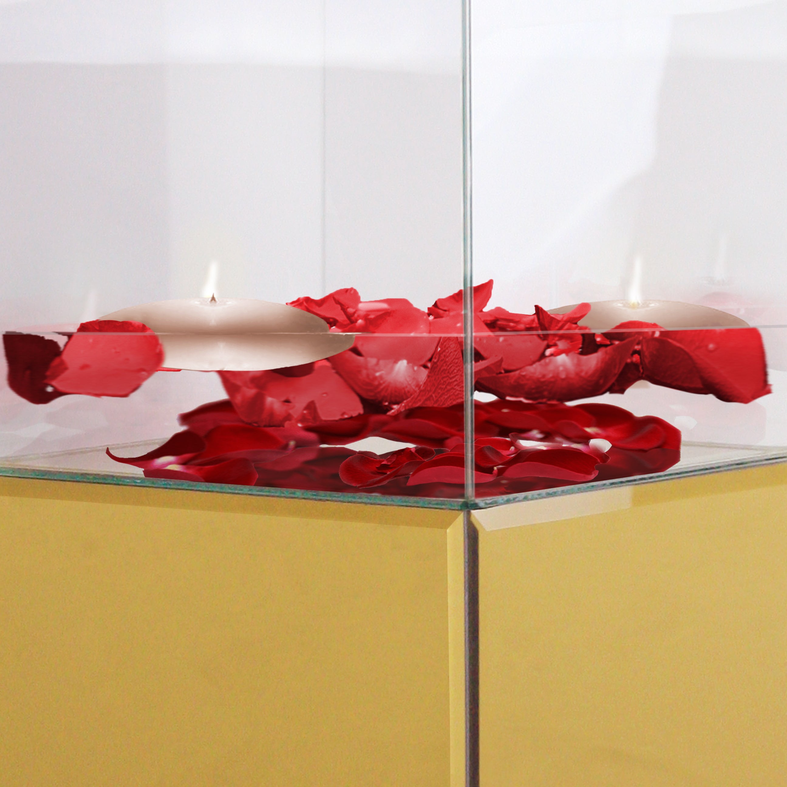 Galore Home Floating Candles Colonna Oro G3021