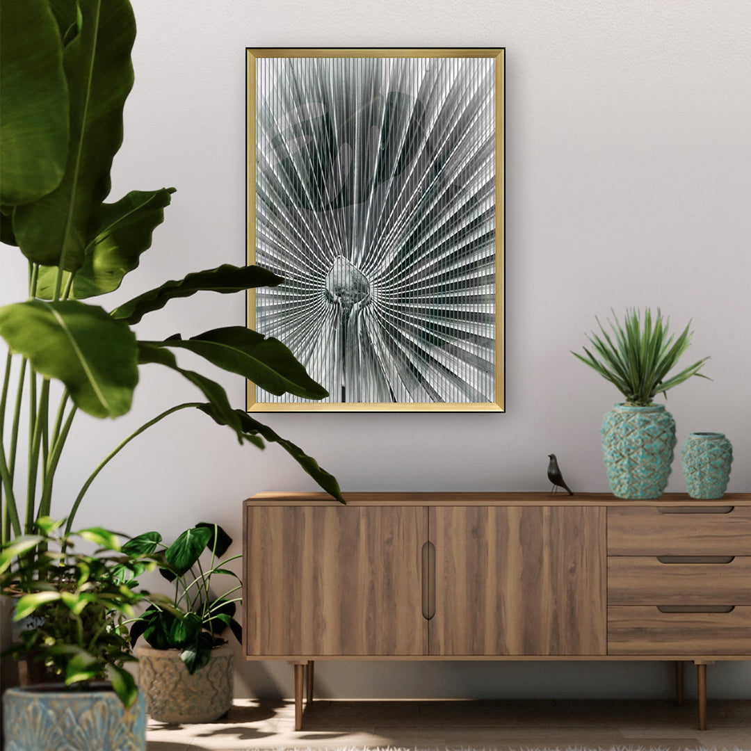 Galore Home Kinetic quadro botanico metallo