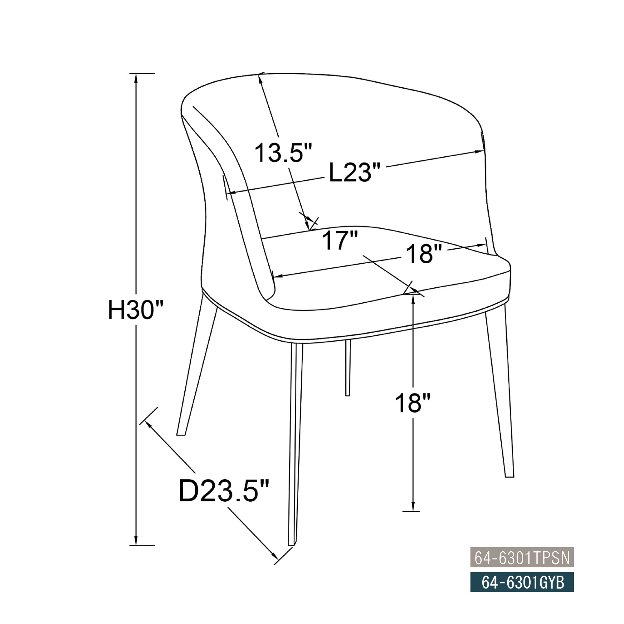 Galore Home Sereni Seat Dining Chair sedia pelle taupe sabbia