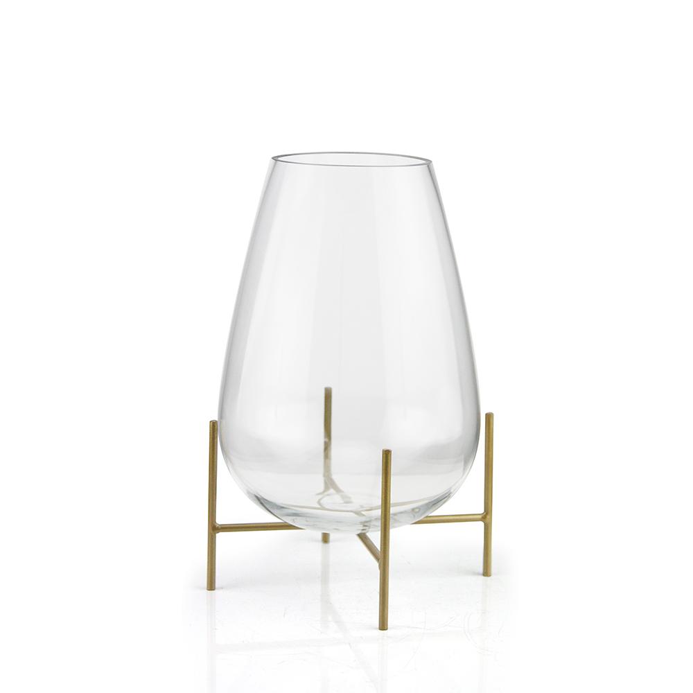 Galore Home Blooming terrario vetro Small con supporto