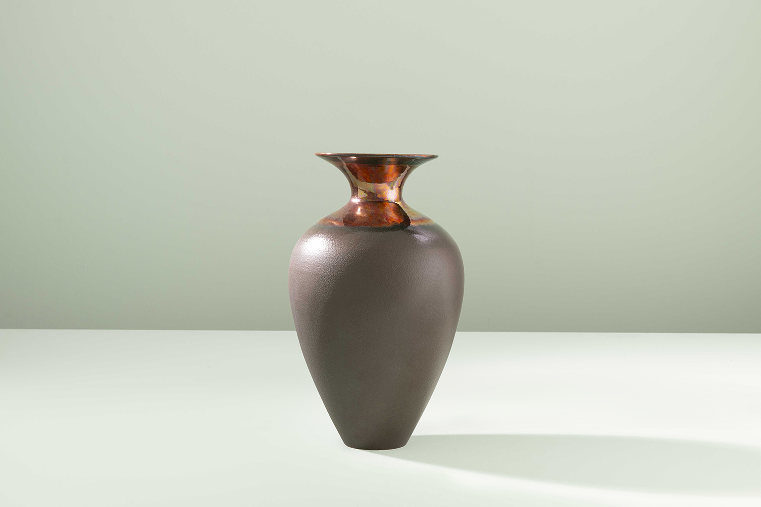 Ceramica Gatti 1928 Riflesso Marsili RM743 vaso metallico