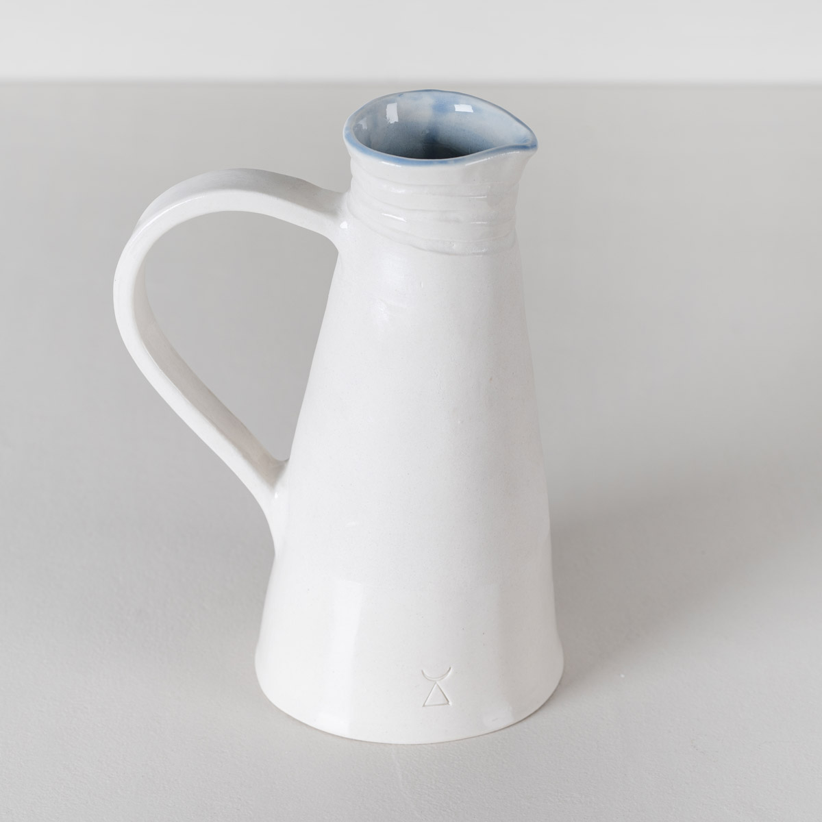 Atelier Alida Ceramiche 1 brocca in gres bianco 0,75 L