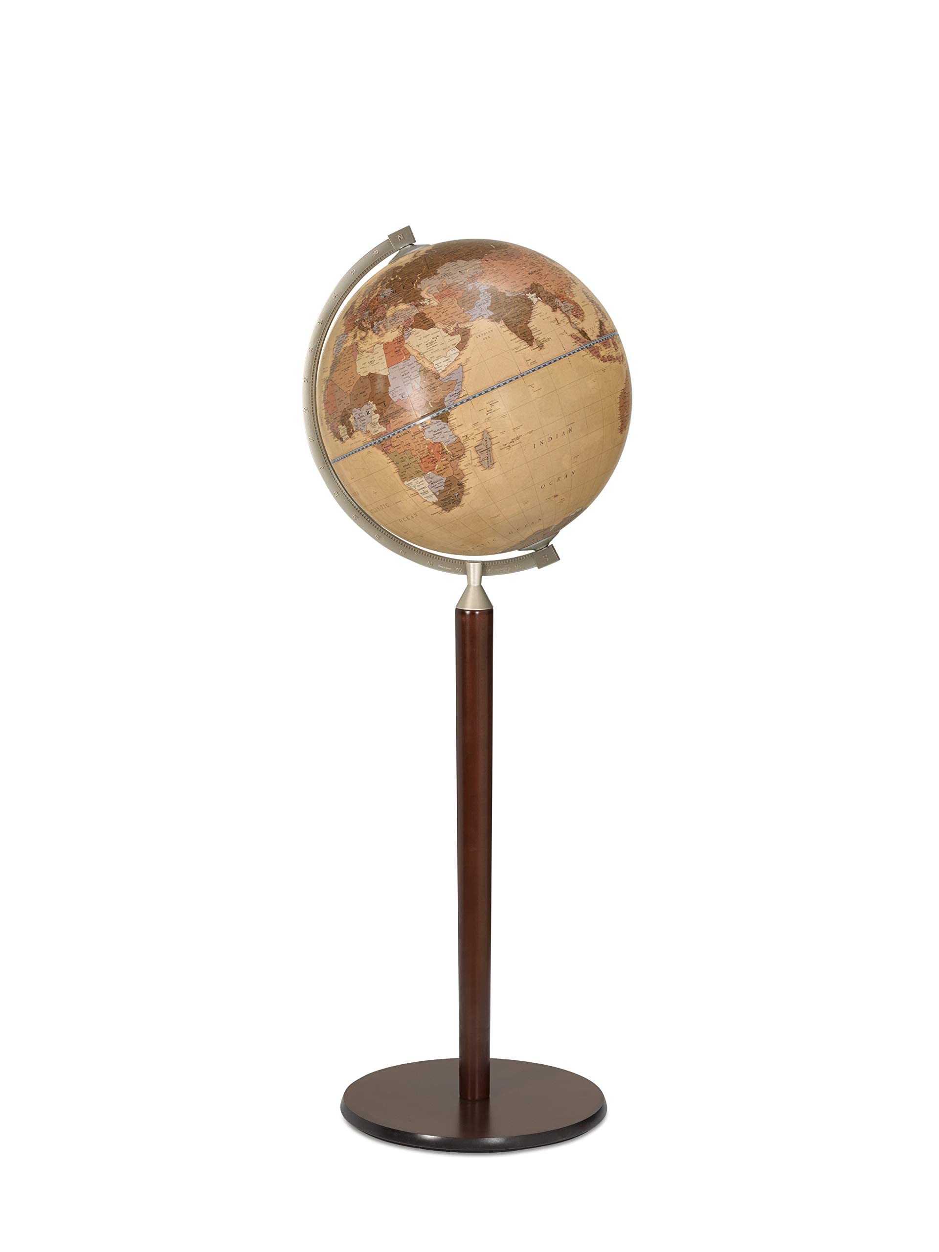 Zoffoli Vasco da Gama Albicocca mappamondo da terra 43x43x115 cm