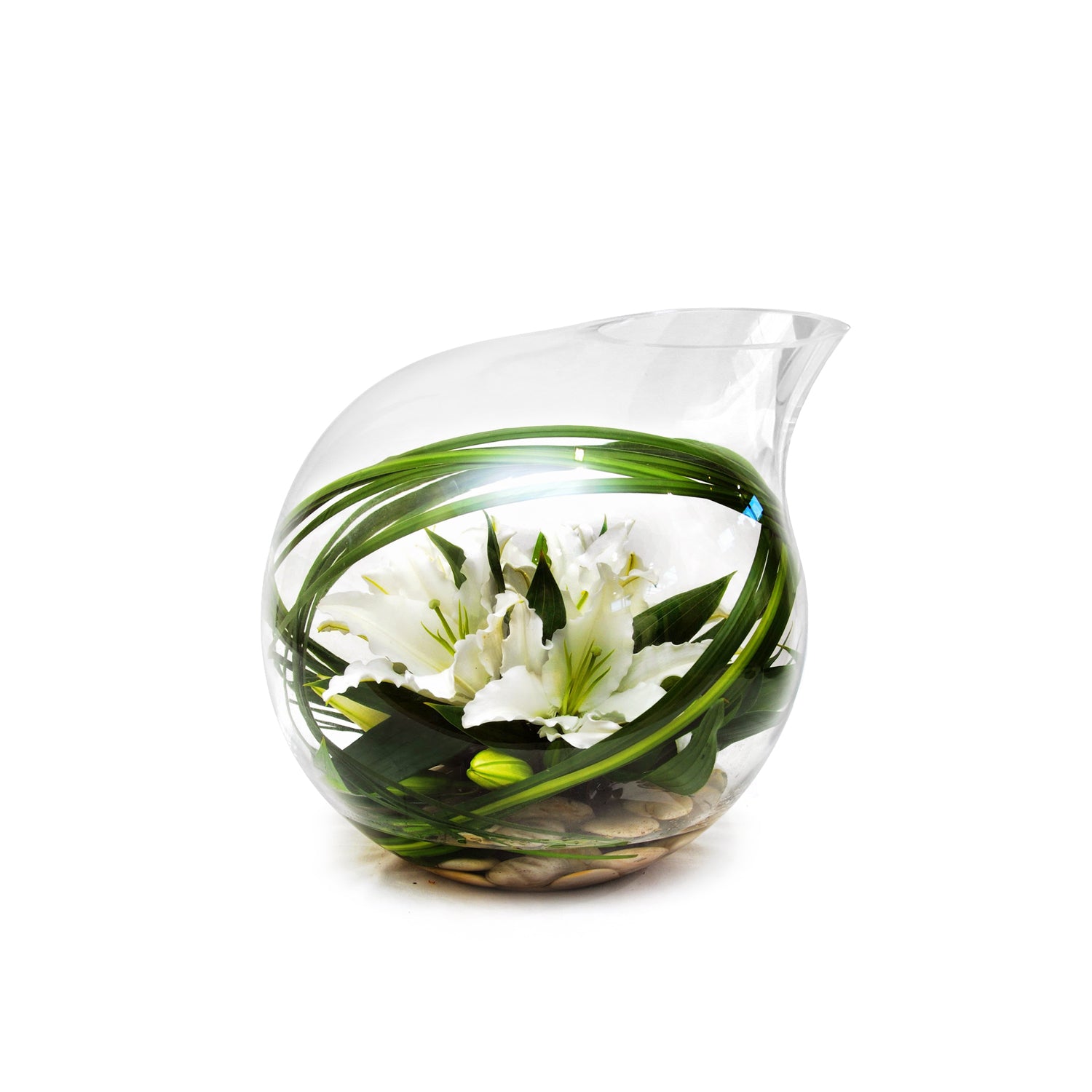Galore Home Monaco E6803 vaso vetro Small trasparente