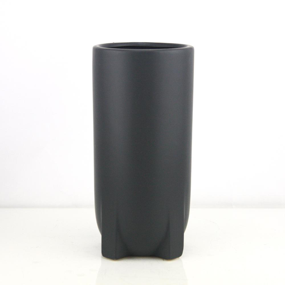 Galore Home Tranquility vaso ceramica nero Small