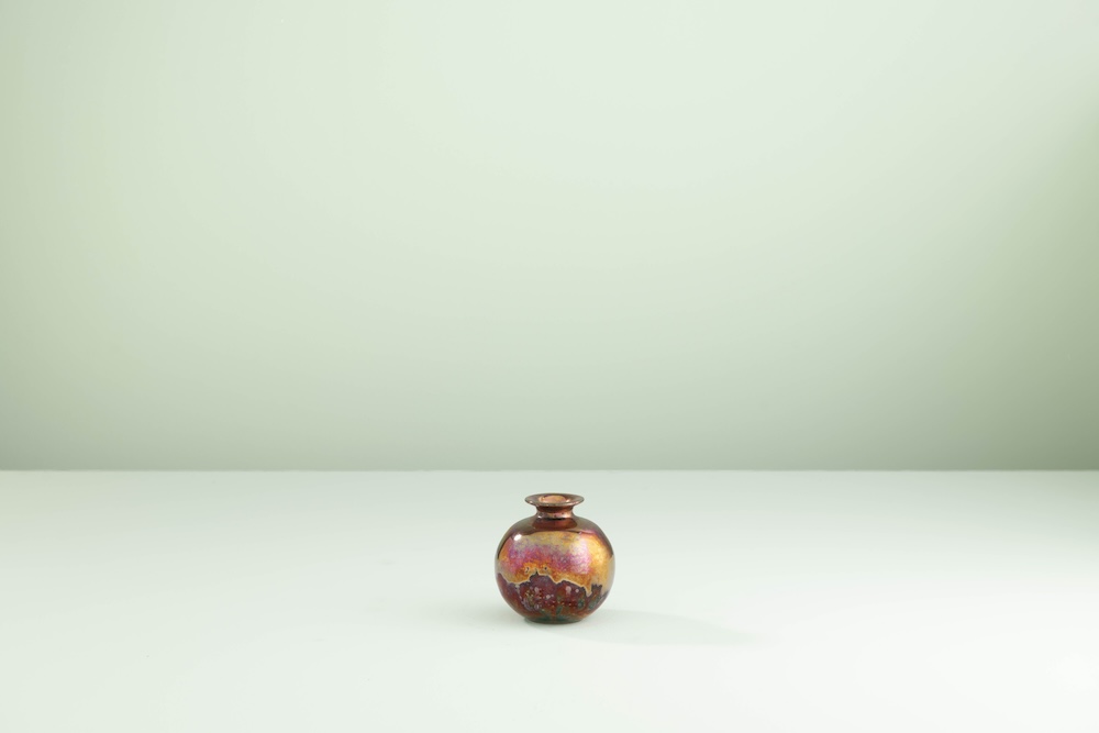 Ceramica Gatti 1928 Riflesso Pallina RF208 vaso ceramica 11 cm