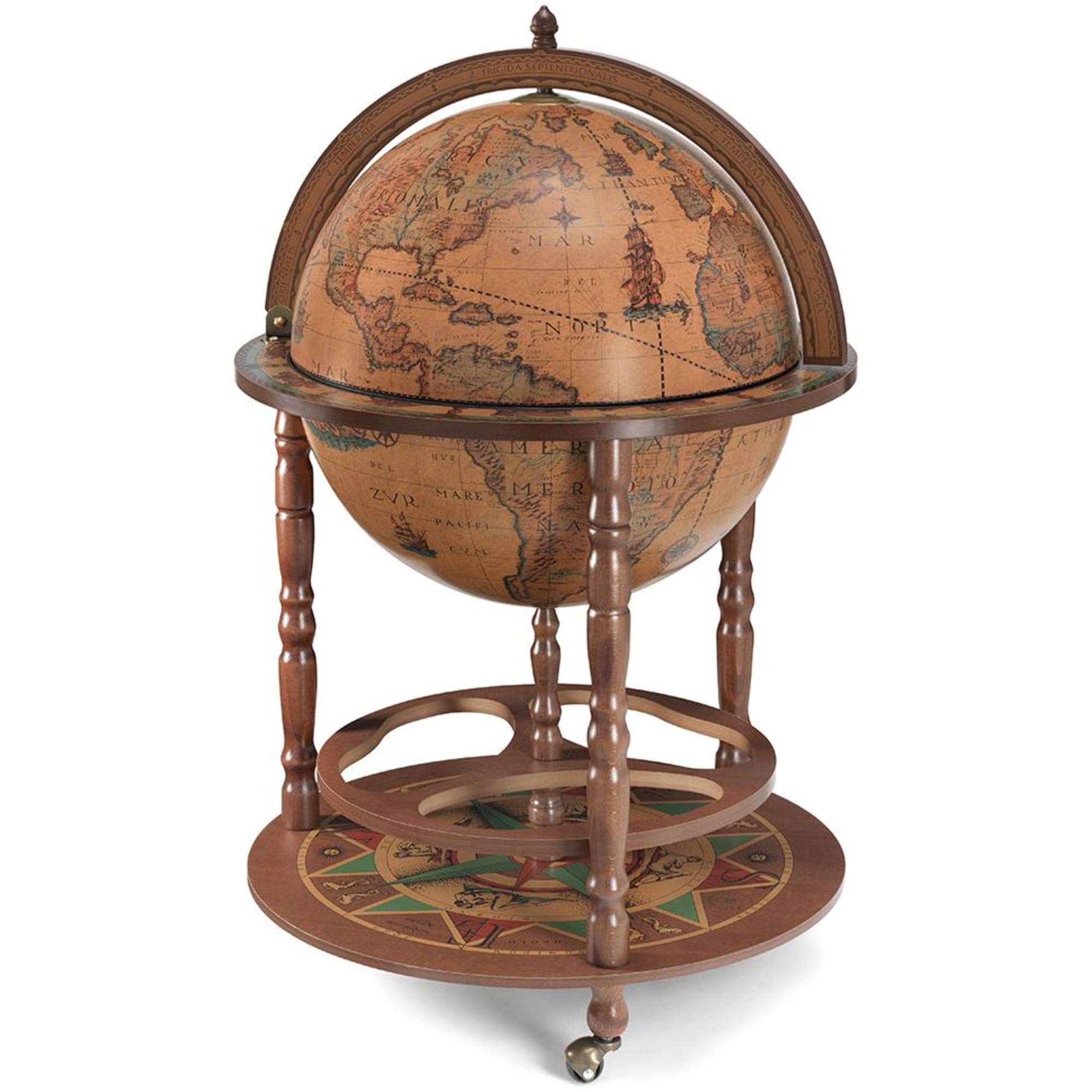 Zoffoli Calipso mappamondo bar 50 cm