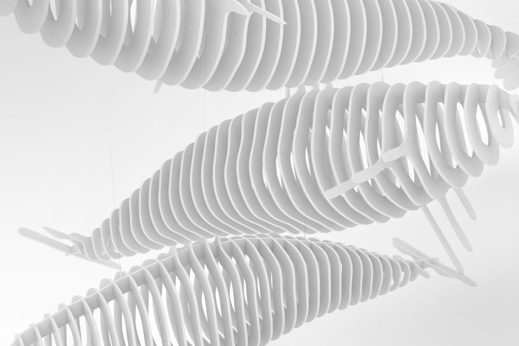 Cyrcus Design Delfino scultura plexiglass 121 cm lampada