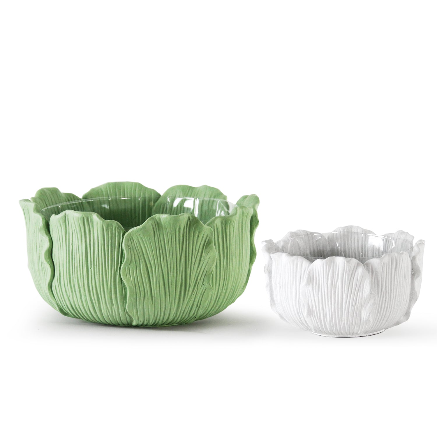 Galore Home Leaf Reverie CDG26 vaso ceramica verde large
