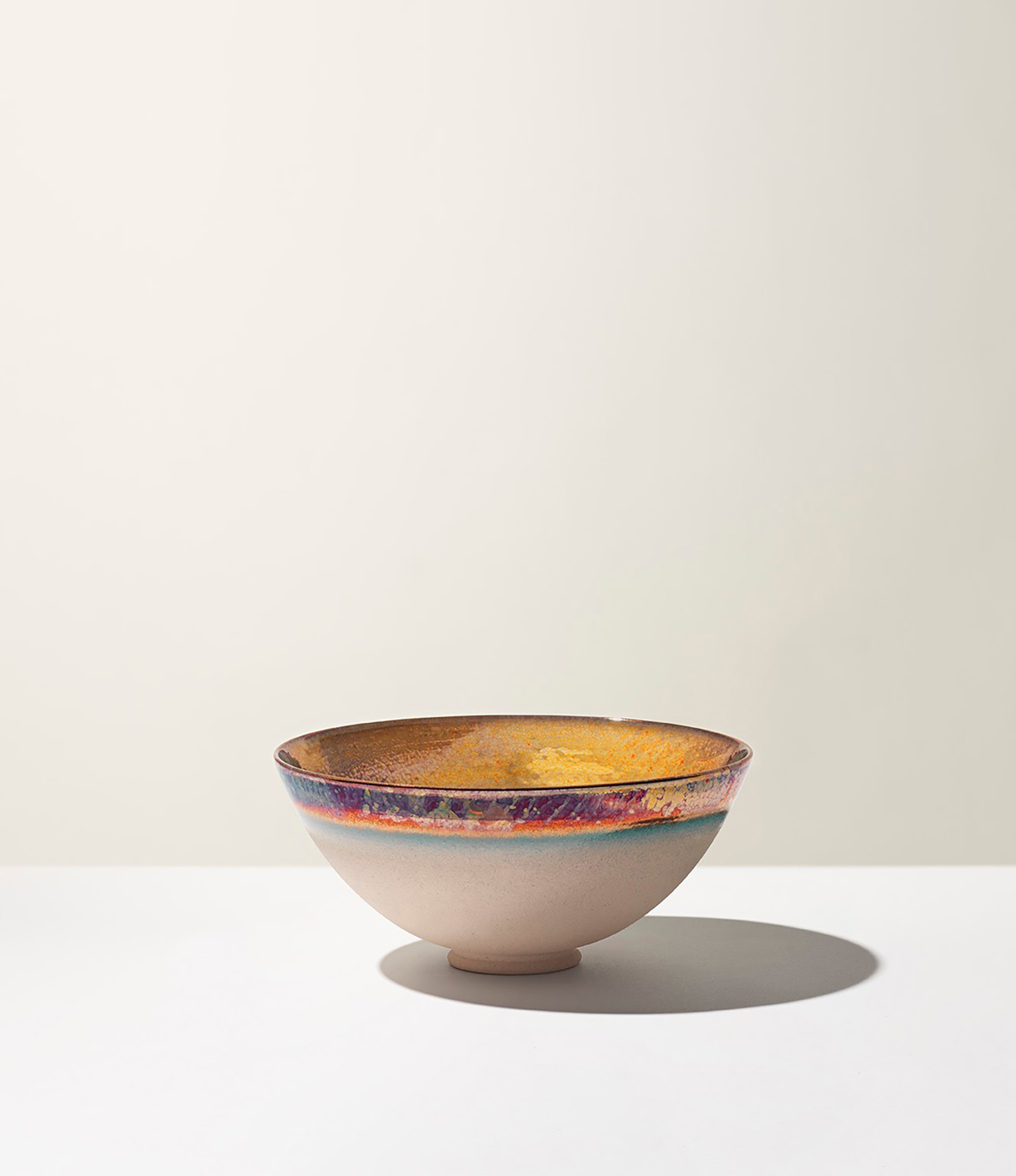 Ceramica Gatti 1928 Cratere Rosa Conchiglia CC26 cratere 35 cm