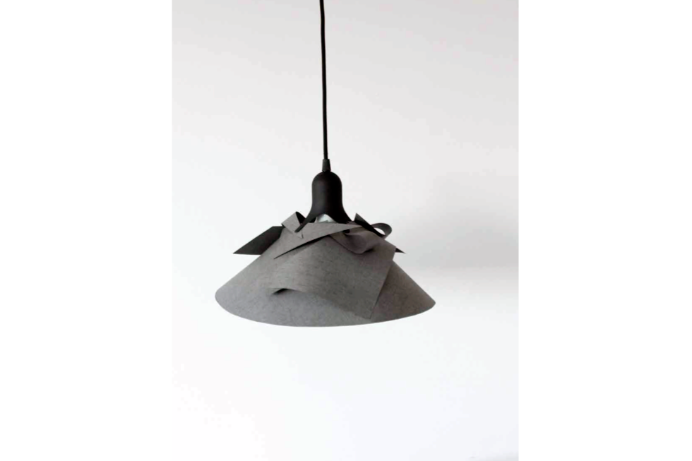 Cyrcus Design Graffetta lampada nylon nero