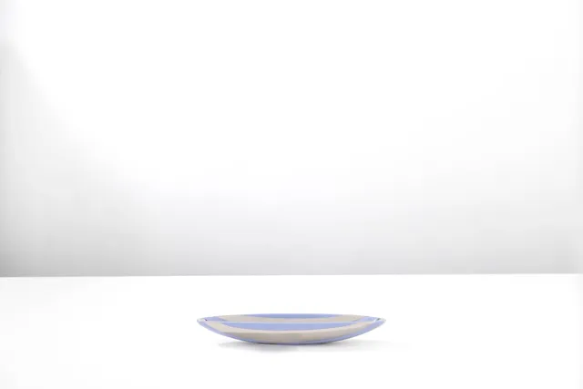 Ceramica Gatti 1928 Platino Ias Berrettino Piccola vaso maiolica platino