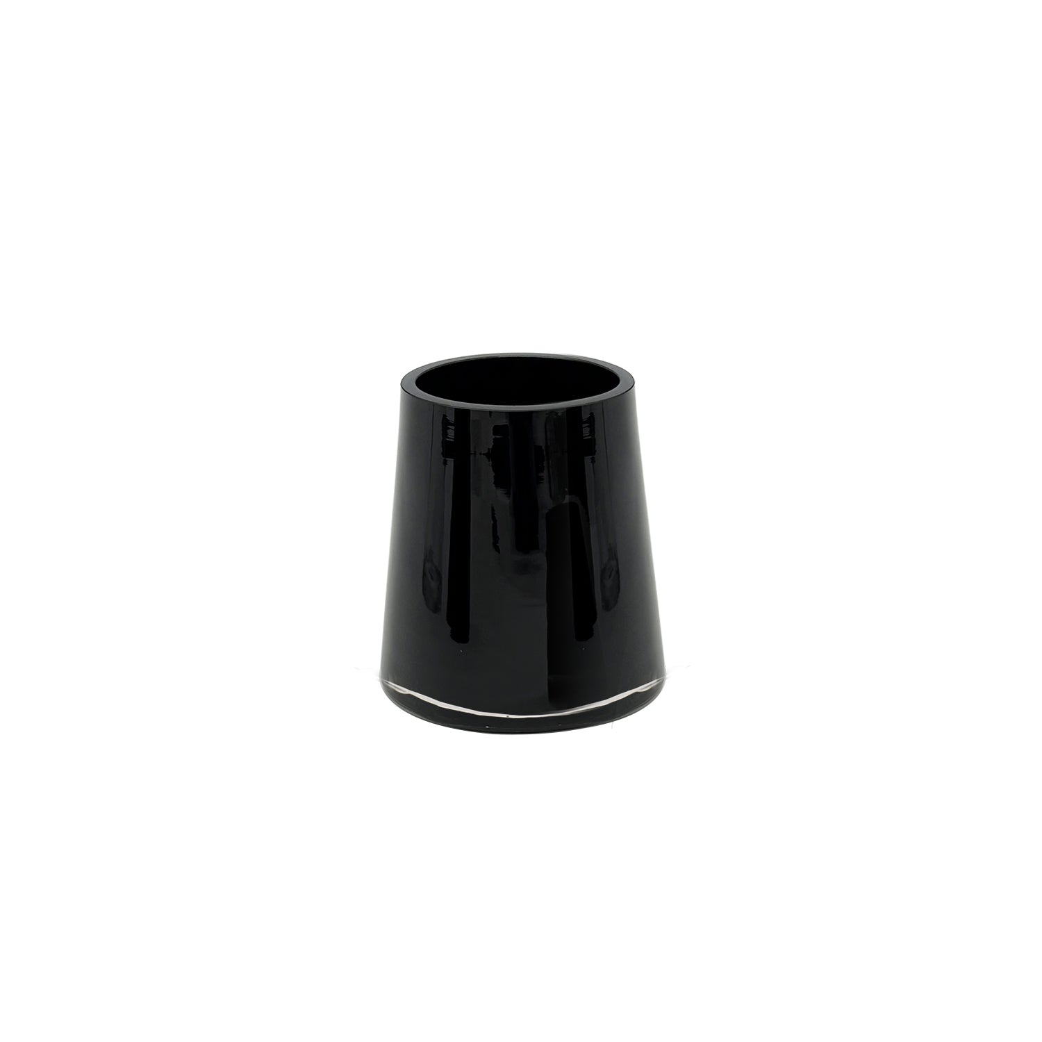 Galore Home Premium vaso vetro nero large