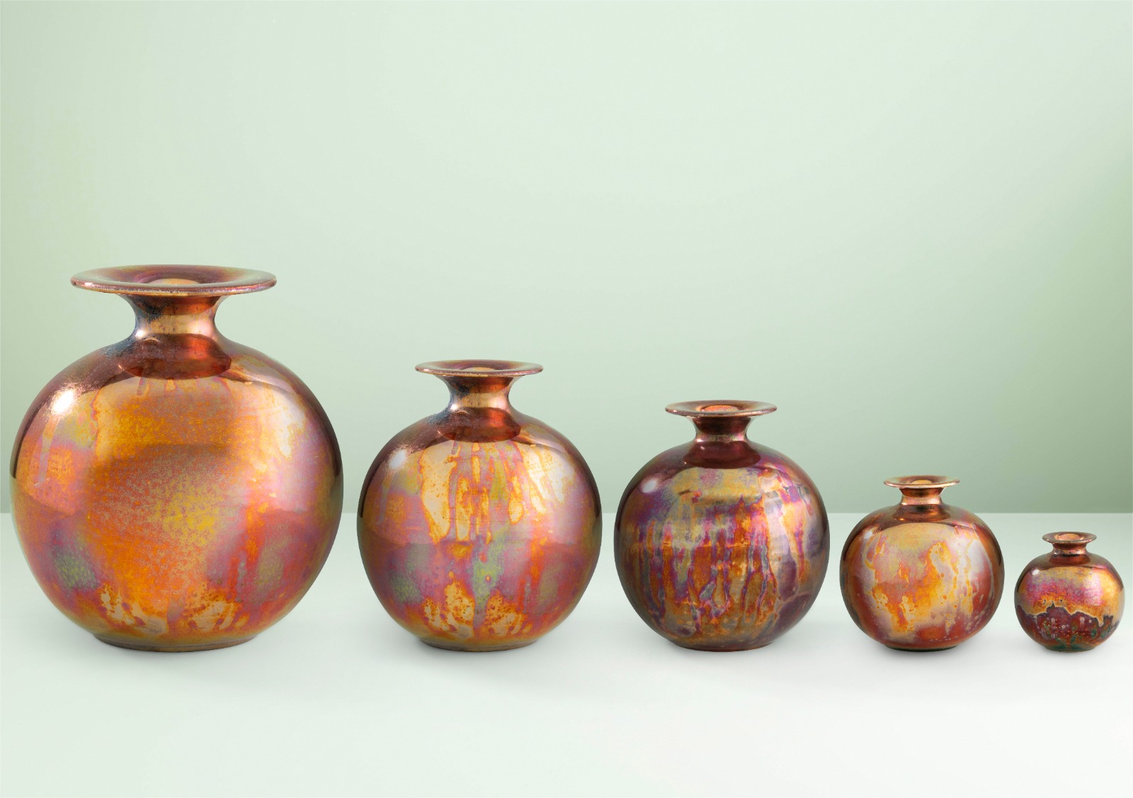 Ceramica Gatti 1928 Riflesso Palla Piccola RF209 vaso