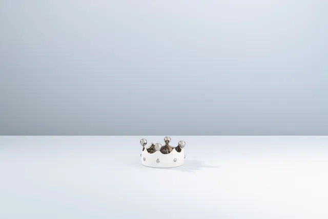 Ceramica Gatti 1928 Queen Romeo corona LC013 platino oro