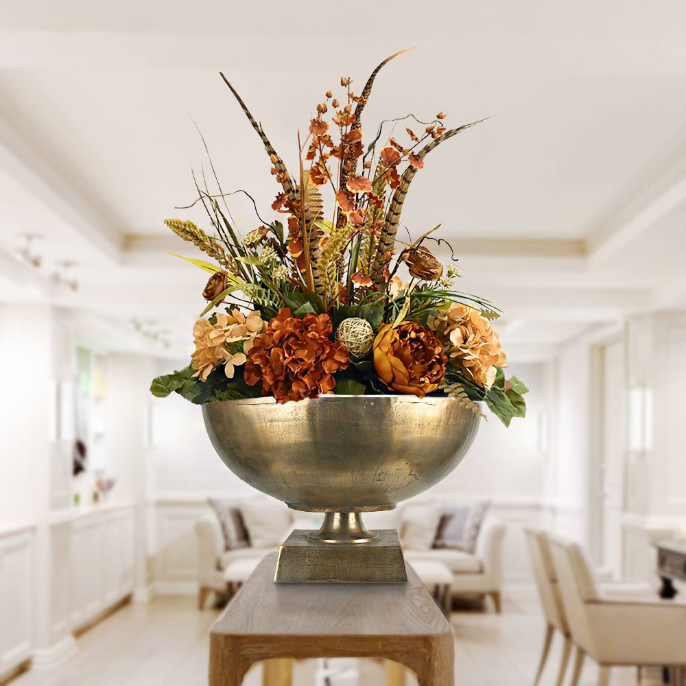 Galore Home Grand Beverage Tub coppa oro in alluminio