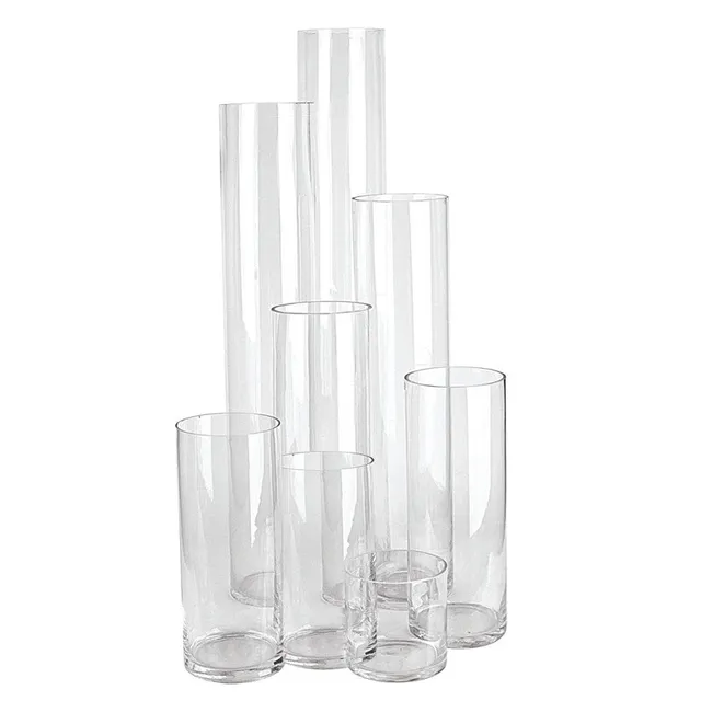 Galore Home U9373 vaso cilindro vetro cassa 12 pezzi