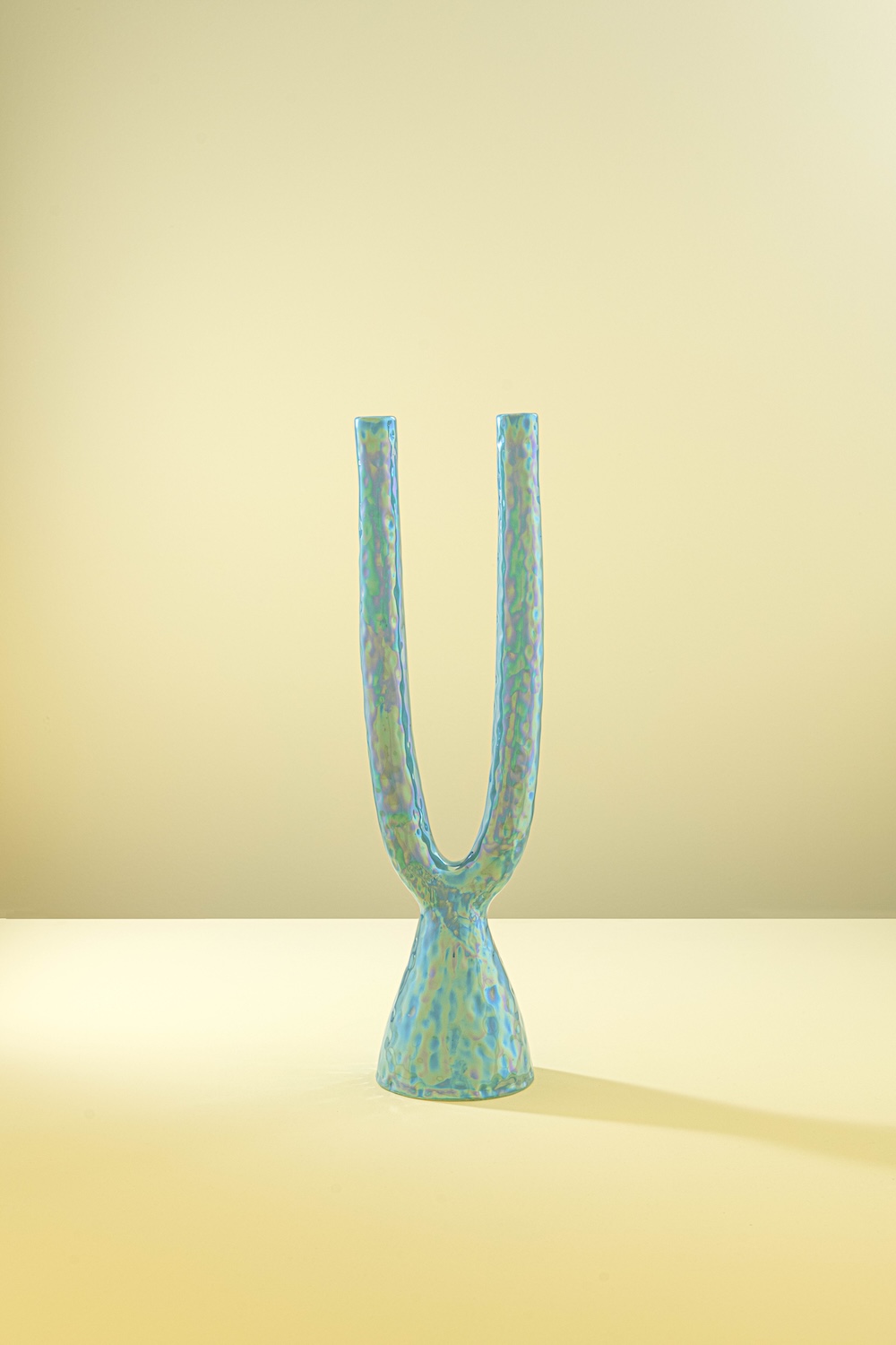 Ceramica Gatti 1928 Gamma C502 candeliere madreperla 54 cm