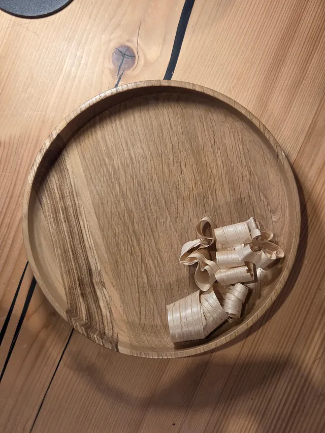 Il Nido del Picchio ciotola rovere beli 22 cm svuotatasche legno