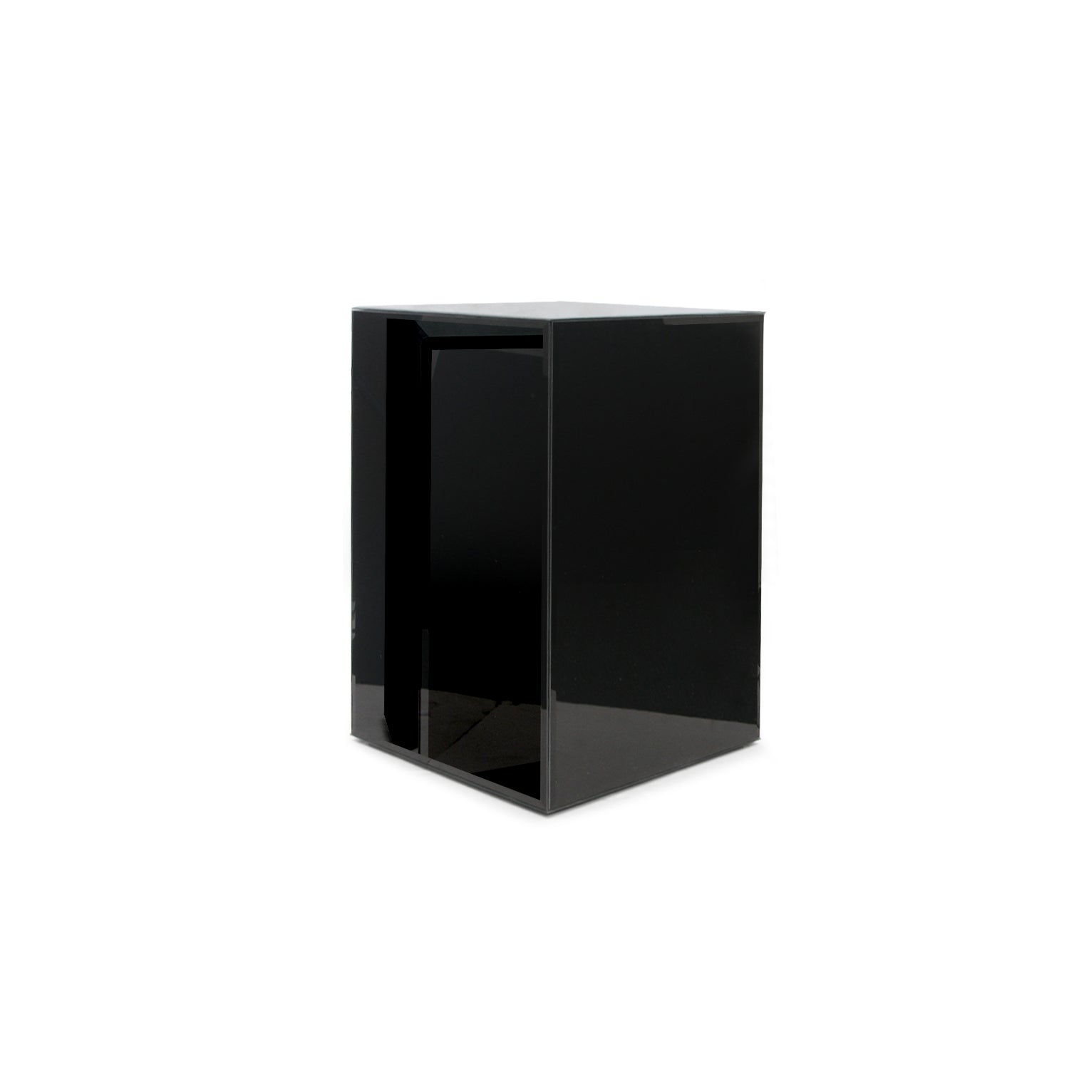 Galore Home G3034 colonna vetro nero h 50 cm
