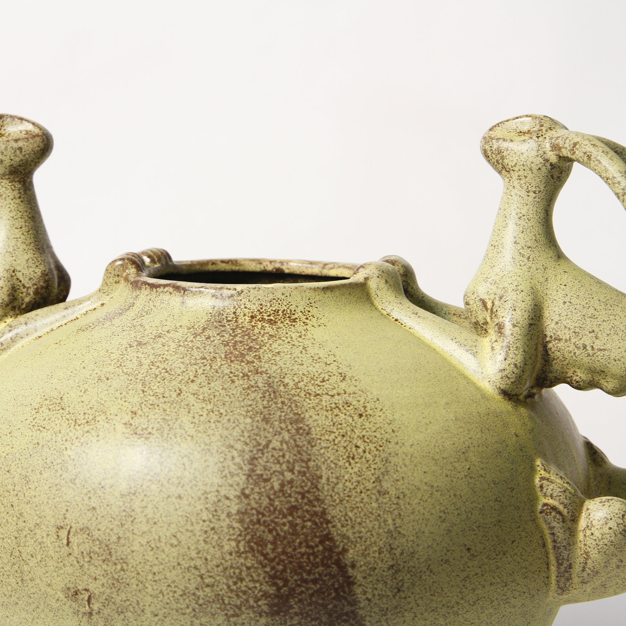 Galore Home Guardian vaso ceramica senape 46 cm