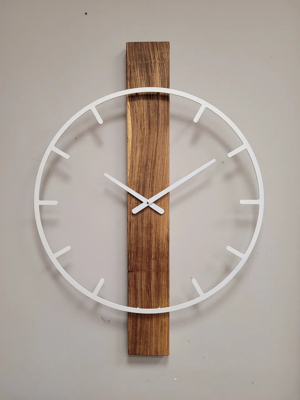 Il nido del picchio Orologio 60cm parete in beli