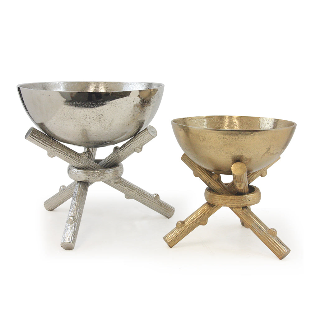 Galore Home Bonfire 3-2077 coppa oro small in alluminio