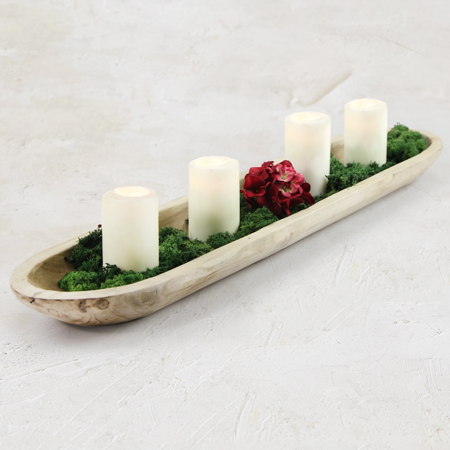 Galore Home Arca centrotavola legno gondola 100 cm