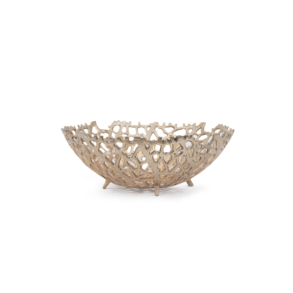 Galore Home Marine ciotola alluminio corallo