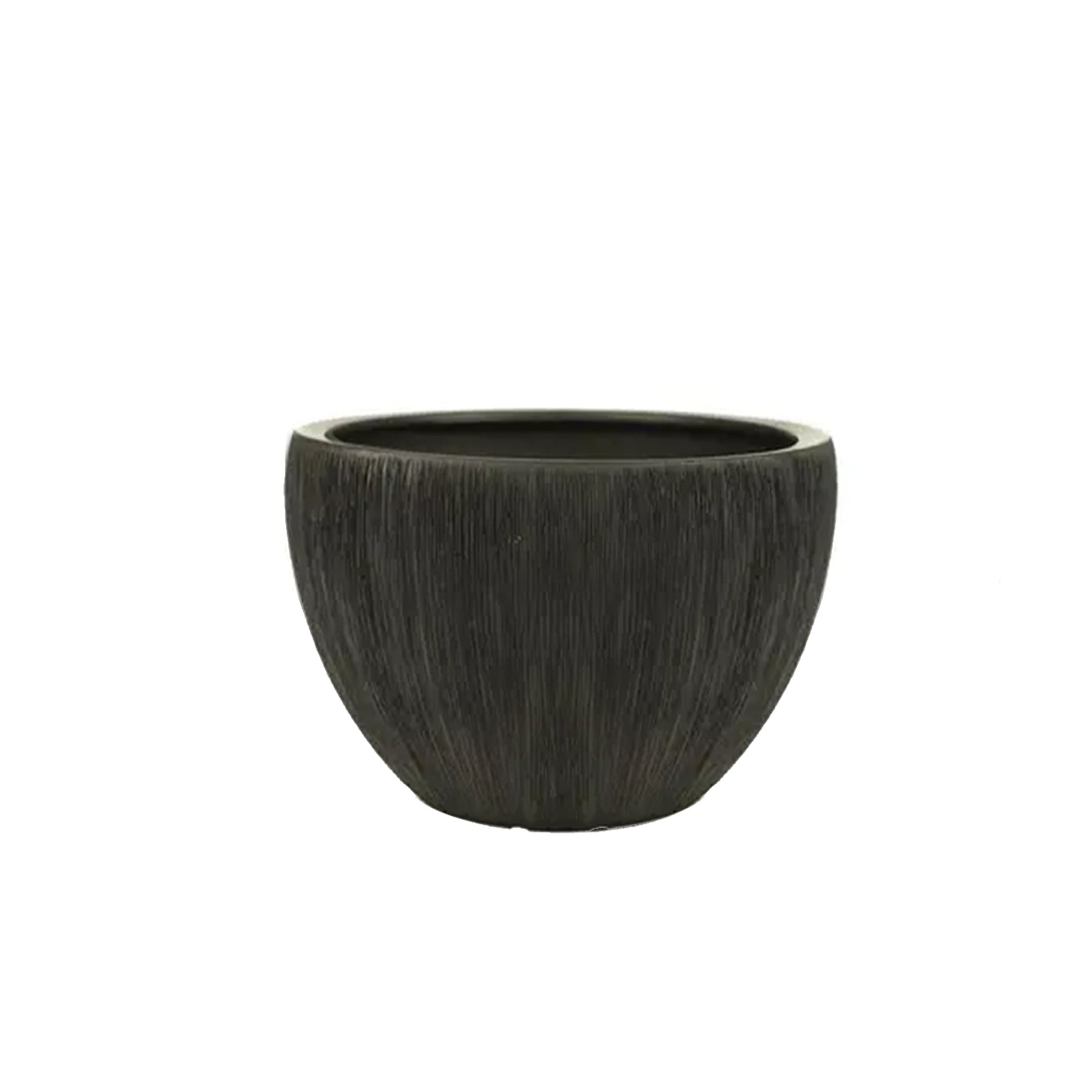 Galore Home Tropical portavaso ceramica nero satinato