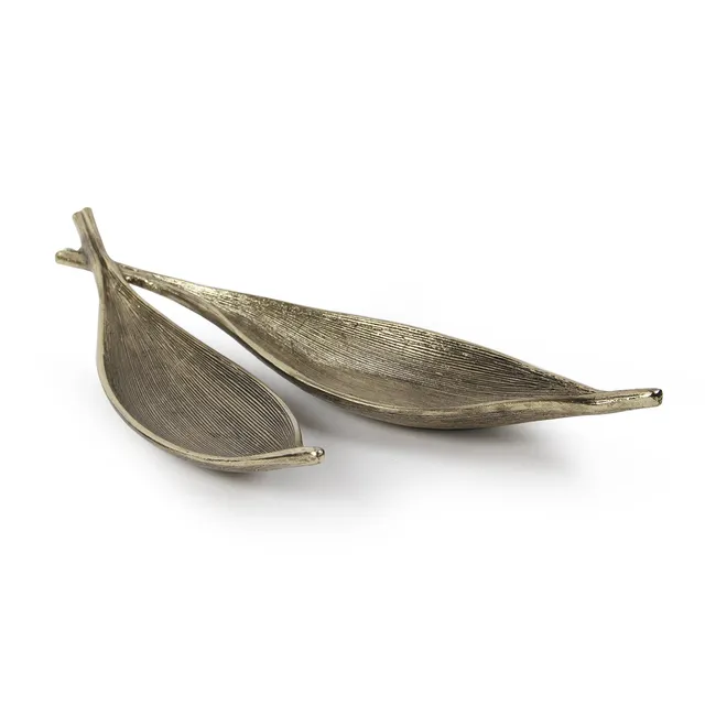 Galore Home Verdant Crossed Canopy Platter G31-1206 vassoio oro