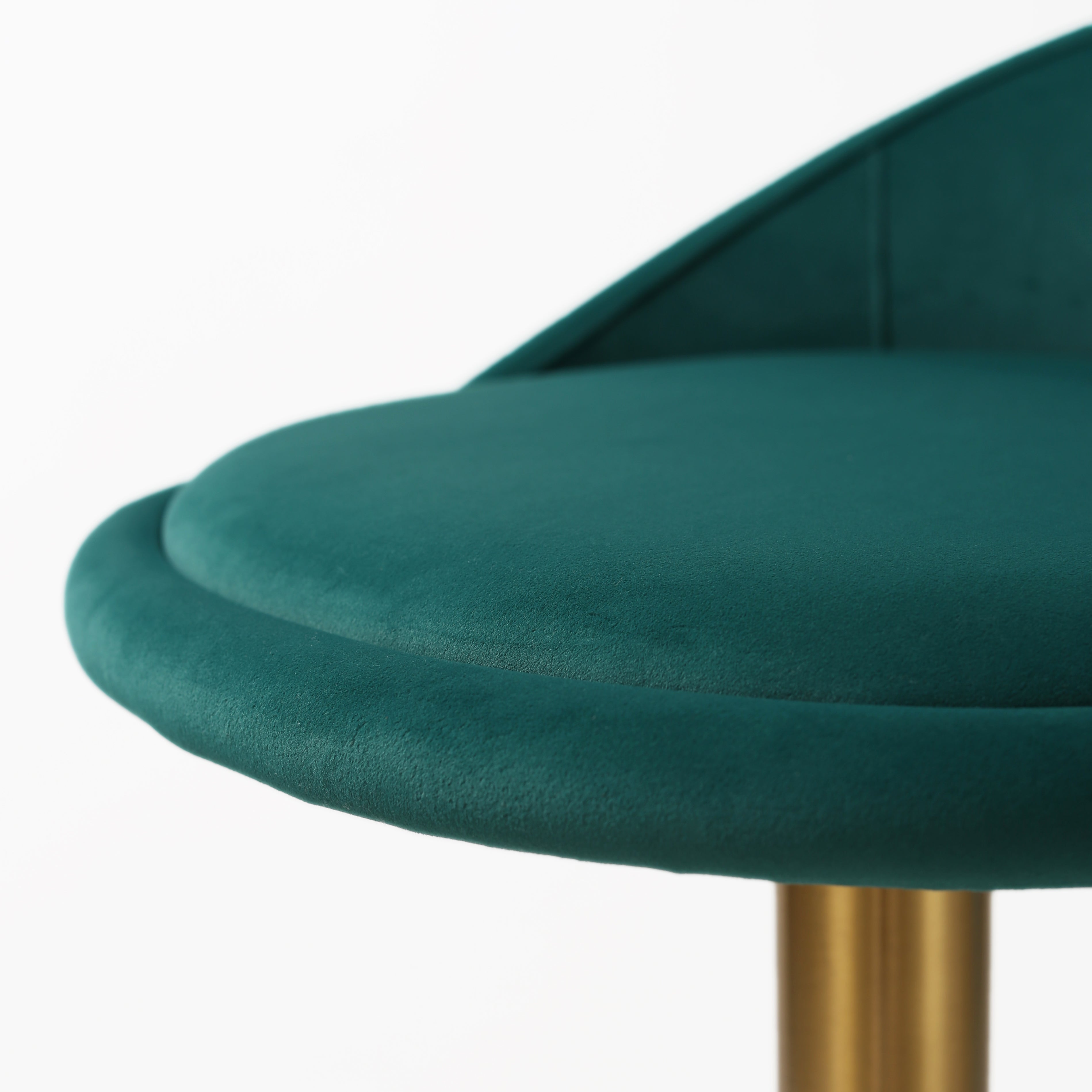 Galore Home Eclipse sgabello bar blu velluto