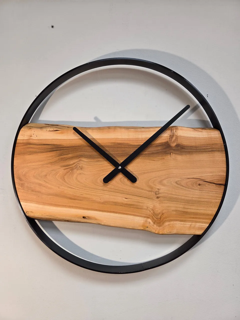 Il nido del picchio orologio da parete ciliegio 50cm ferro